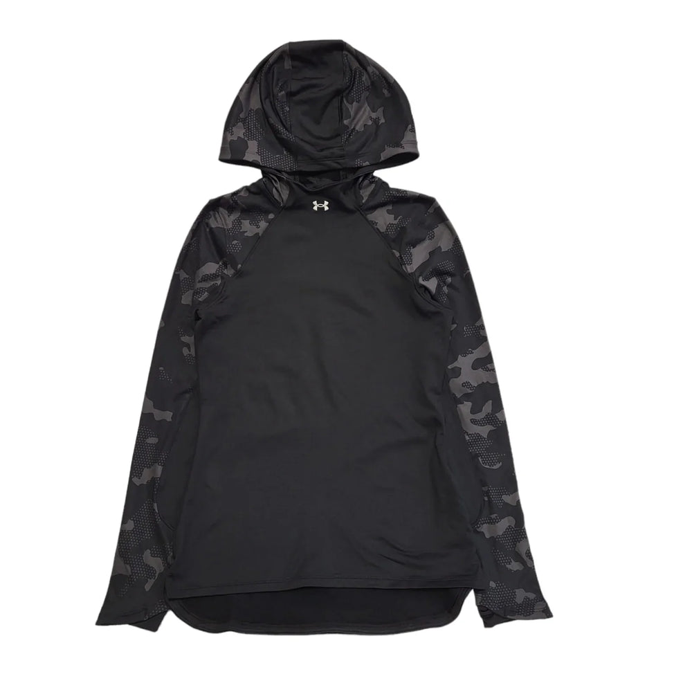 Under Armour Sports Hoodie Pullover Black Women's UK Size Small CC23