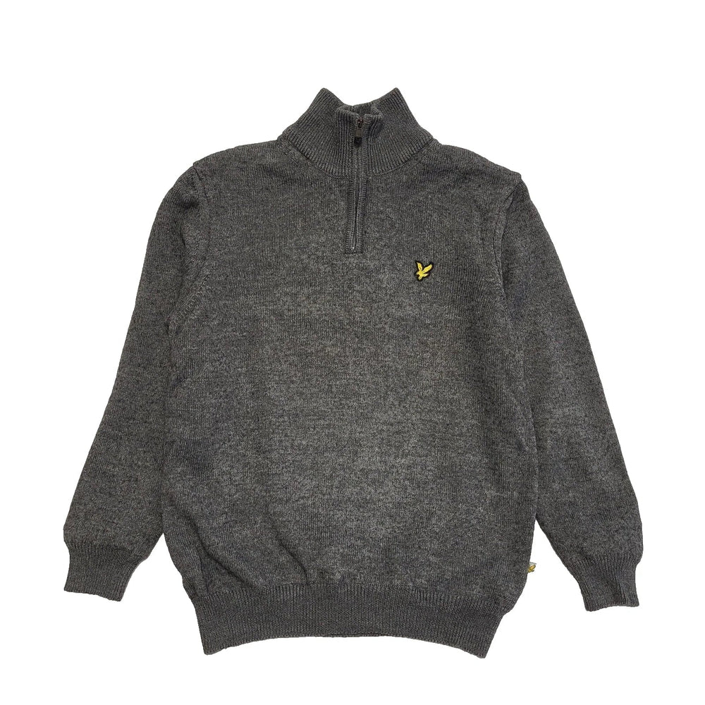 Lyle & Scott Grey High Neck Casual Jumper Men's UK M EU 50 K359