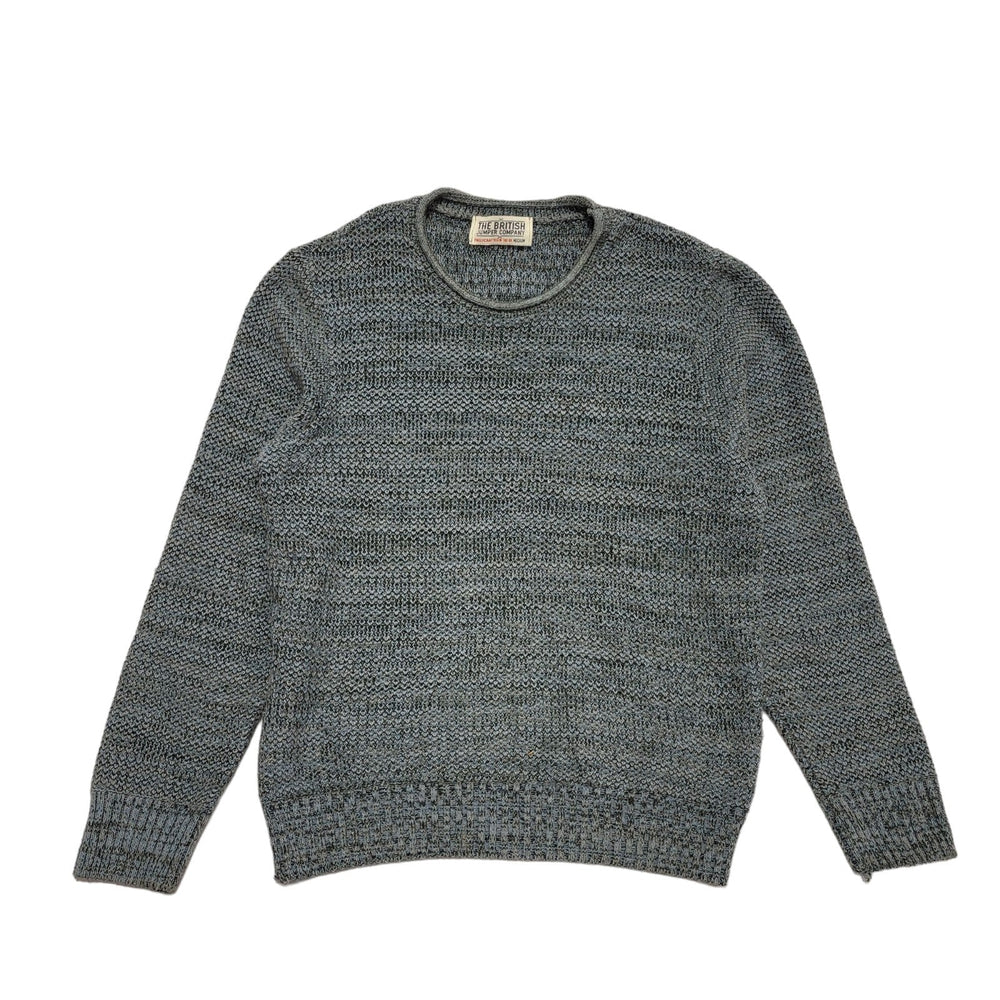 The British Jumper Vintage 90s Blue Crew Neck Jumper Uk Men's Size M