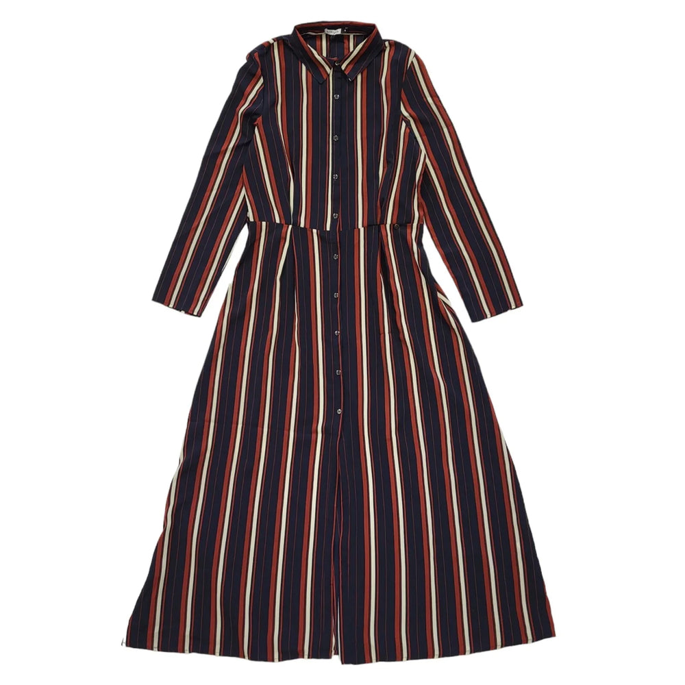 Goa Goa Blue Red Striped Shirt Long Sleeve Shirt Dress BNWT UK M 10 L348