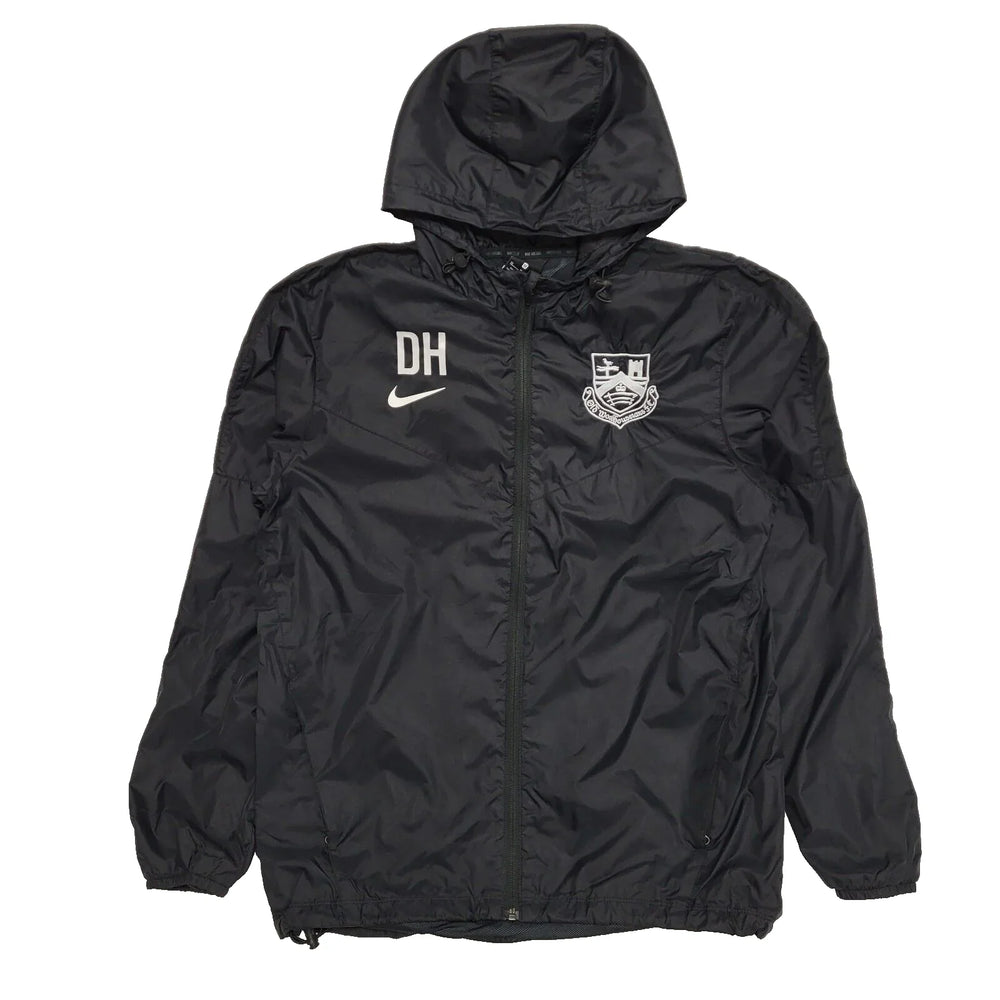 Nike Hooded Lightweight Sports Jacket DH Black Zipped Uk Men's Size M L227