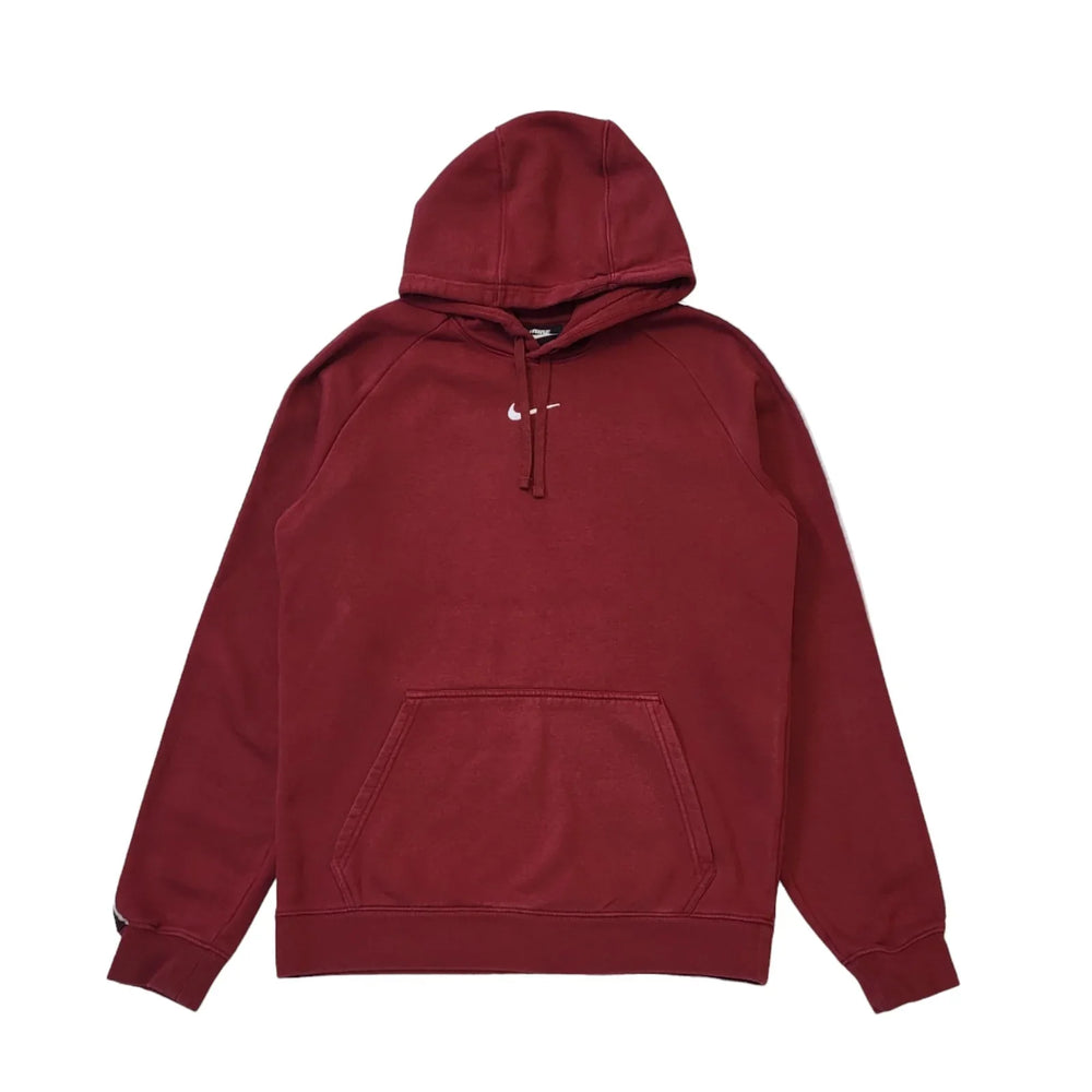 Nike Red Retro Long Sleeve Sweatshirt Hoodie Men's Uk S H107
