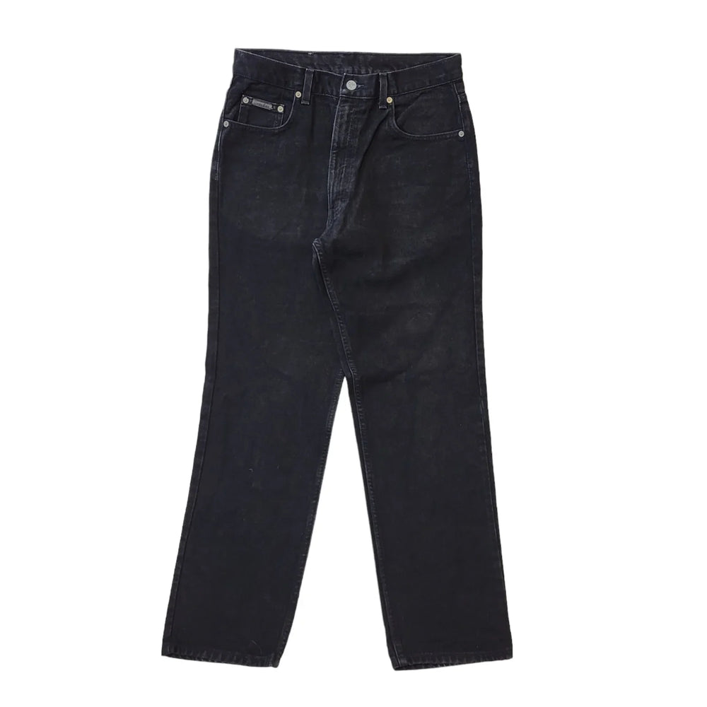 Calvin Klein 90s Vintage Black Tapered Denim Jeans Men's Size M W32 L31