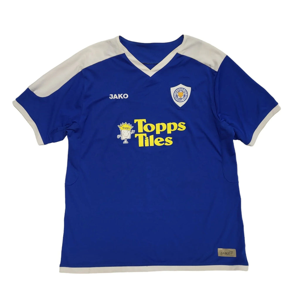 Leicester City FC 2007 Football Shirt Vintage Blue Men's Size XL