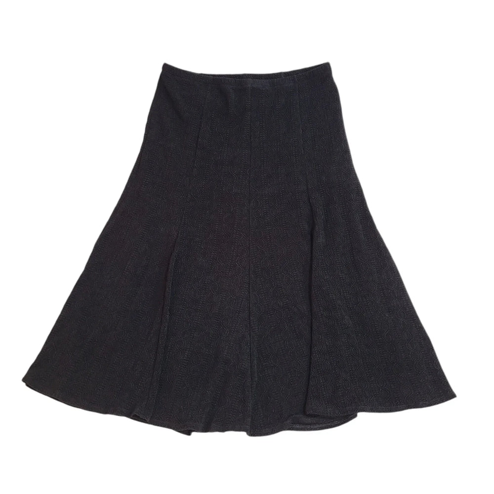CC Black Elasticated Straight/Pencil Skirt Women's Size M W28 Bnwt EE251