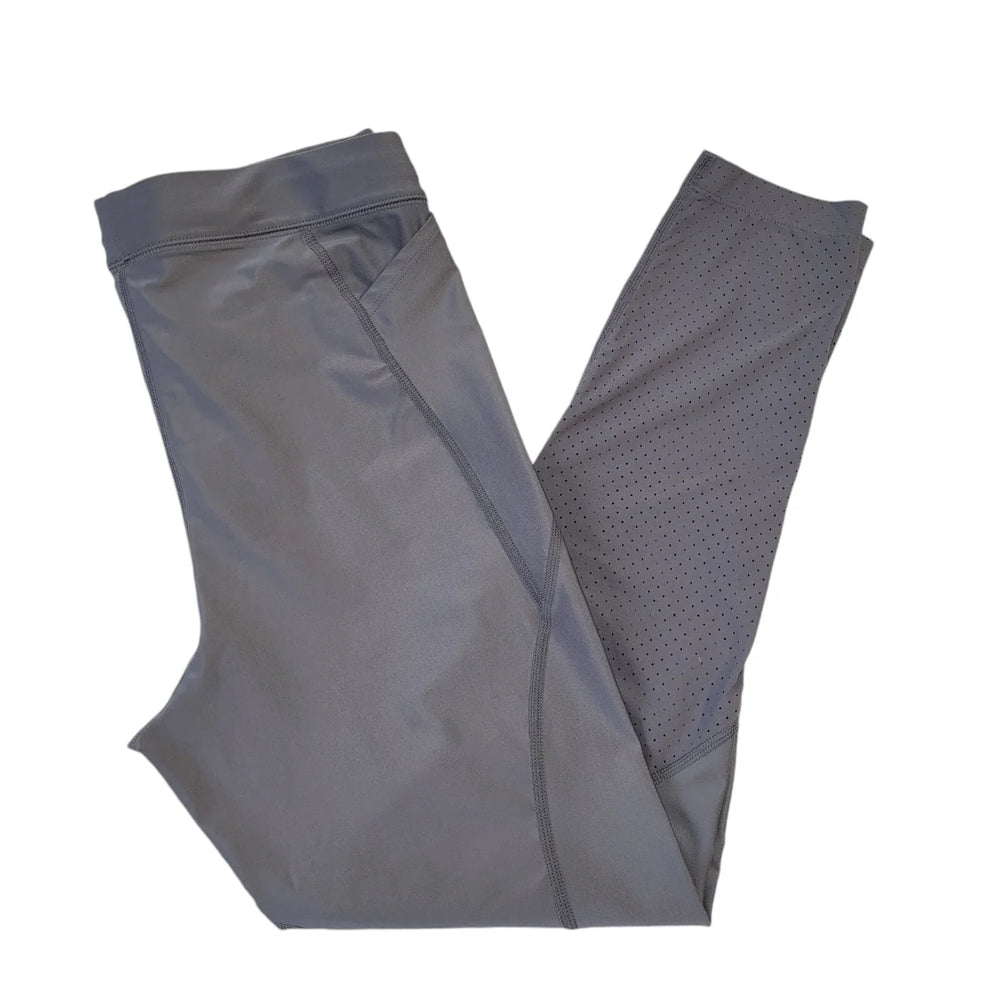 Nike Grey Skinny Sports Leggings Uk Women's Size L W30 L24 EE145
