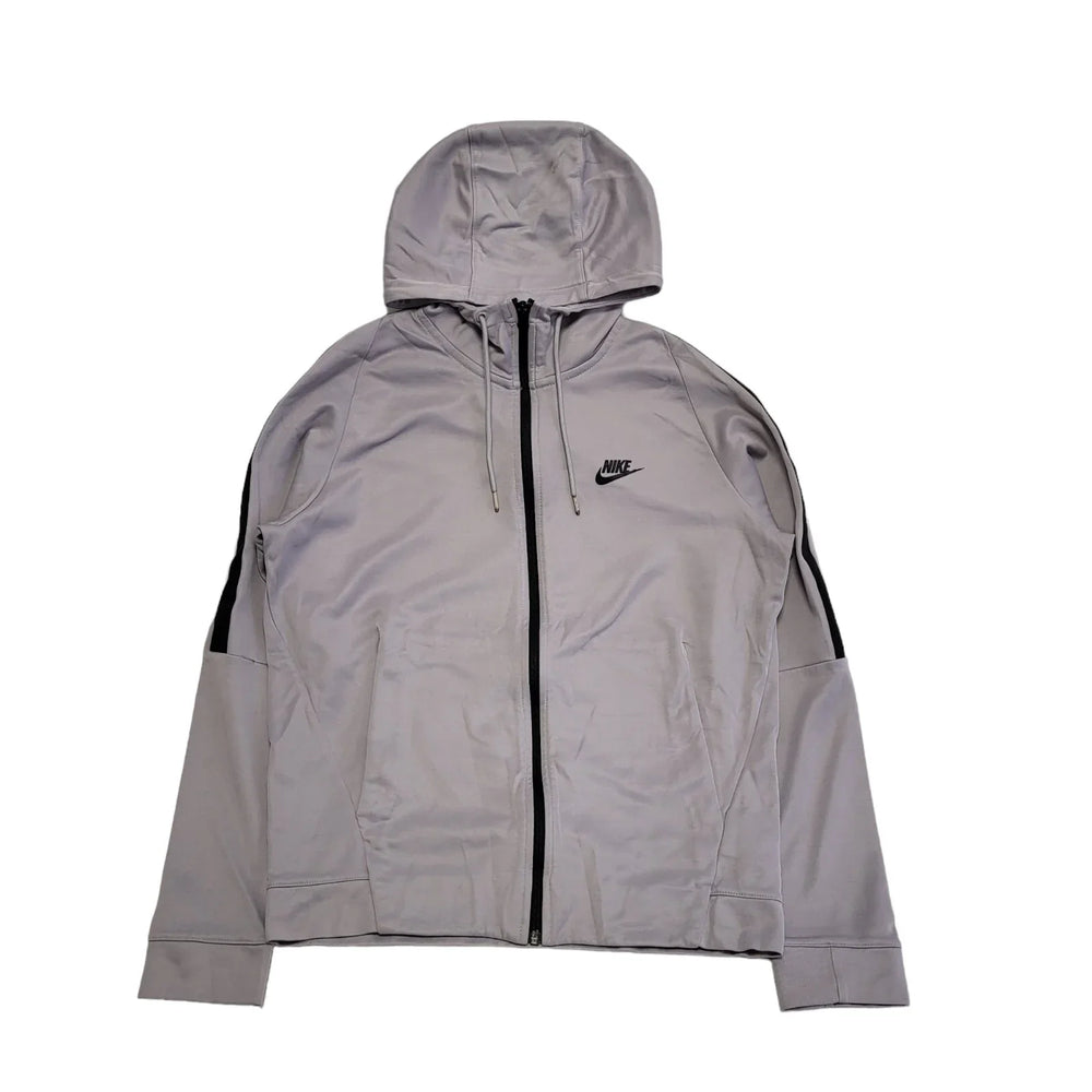 Nike Grey Zip Sports Tracksuit Hooded Top Jacket Men's uk M eu 50 H266