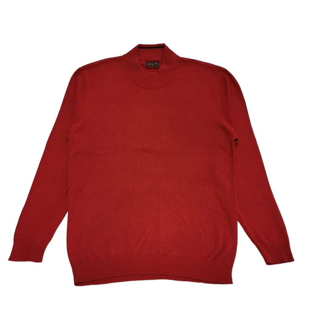 Cappuccino Red Round Neck Jumper Men's UK Size 2XL CC788