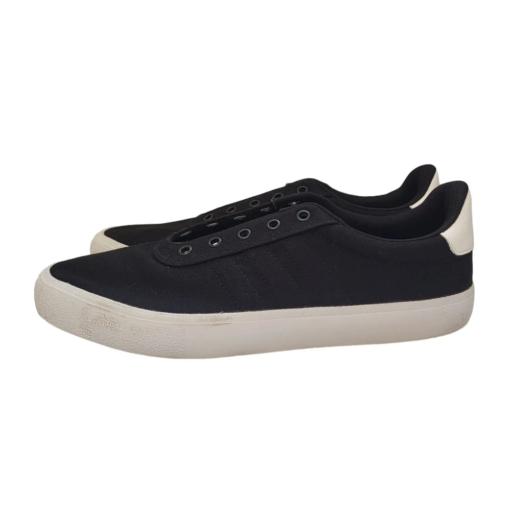 Adidas Black & White Lace-up Sports Casual Trainers Uk Men's Size 11