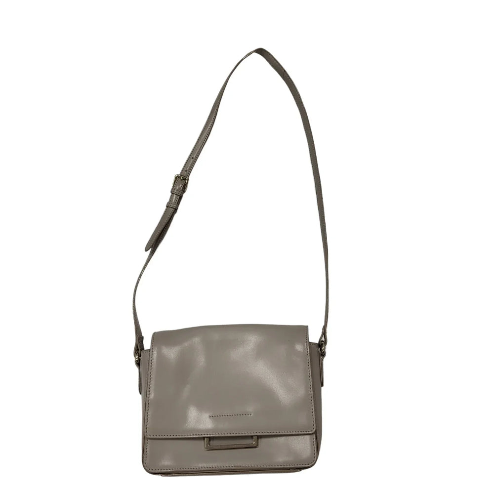 Linea Beige Leather Small Shoulder Bag Uk Women's Size 9" x 8"
