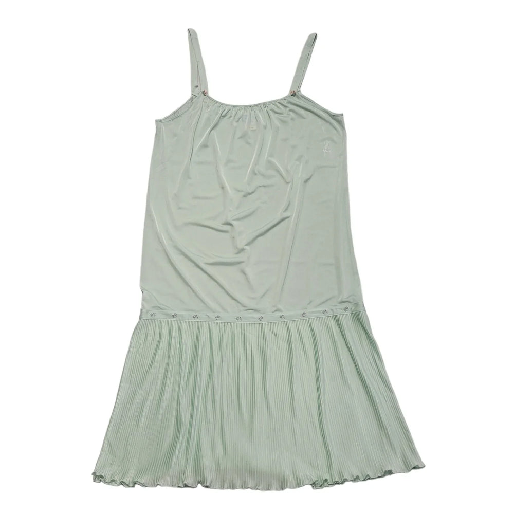 St Michael Light Green Sleeveless Night Dress Uk Women's Size 14 CC824
