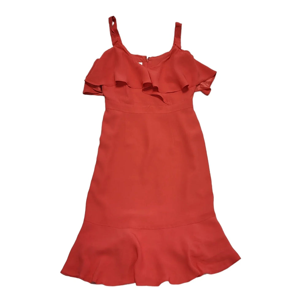 Monsoon Coral Zipped Sleeveless Dress UK Women's 14 Bnwt DD438
