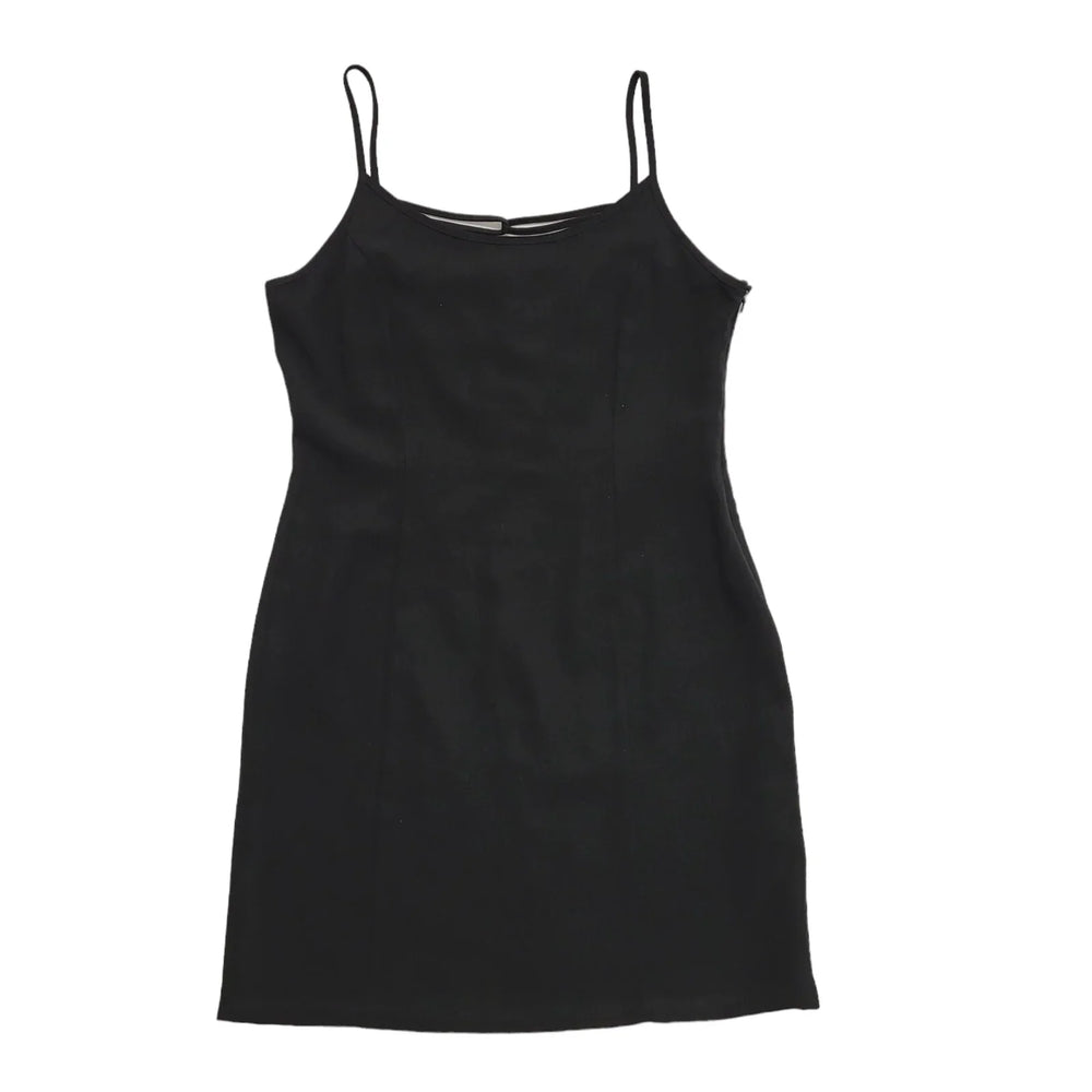 Principles Vintage 90s Black Sleeveless Dress Uk Women's Size 16 W34