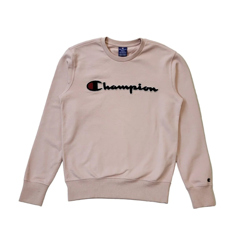 Champion Pink Round Neck Long Sleeve Over-sized Sweatshirt Women's UK 8 S G785