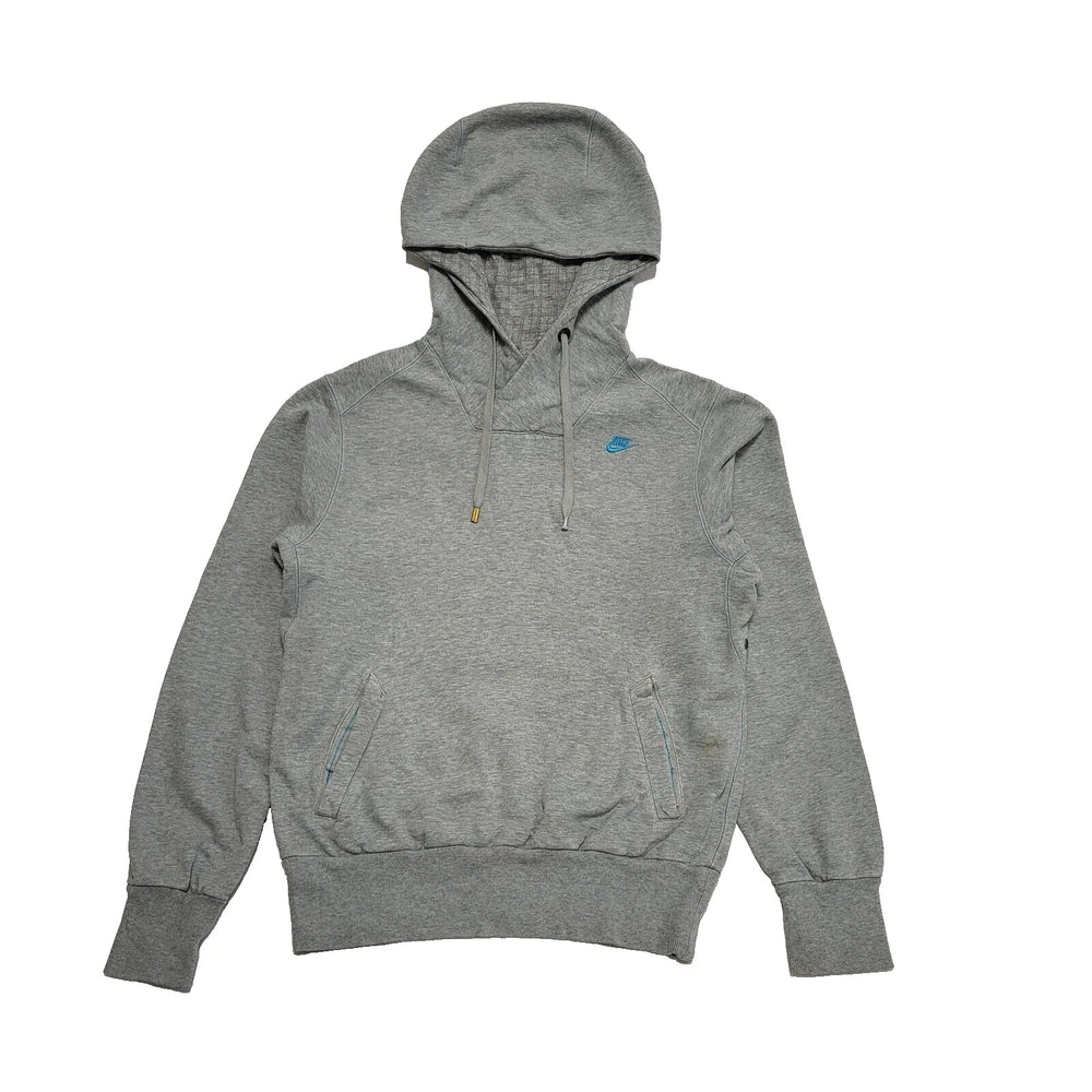 Nike Grey Drawstring Pullover Sweatshirt Hoodie UK Men's S K789