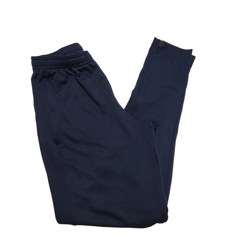 Adidas Navy Blue Skinny Drawstring Tracksuit Bottoms Uk Men's S W30 L30 BB615