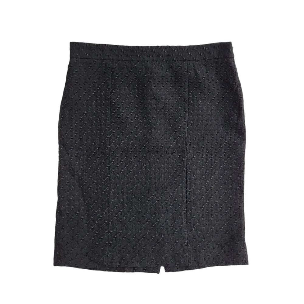 Moschino Black Zip Short Skirt Uk Women's Size 16 W34 EE997