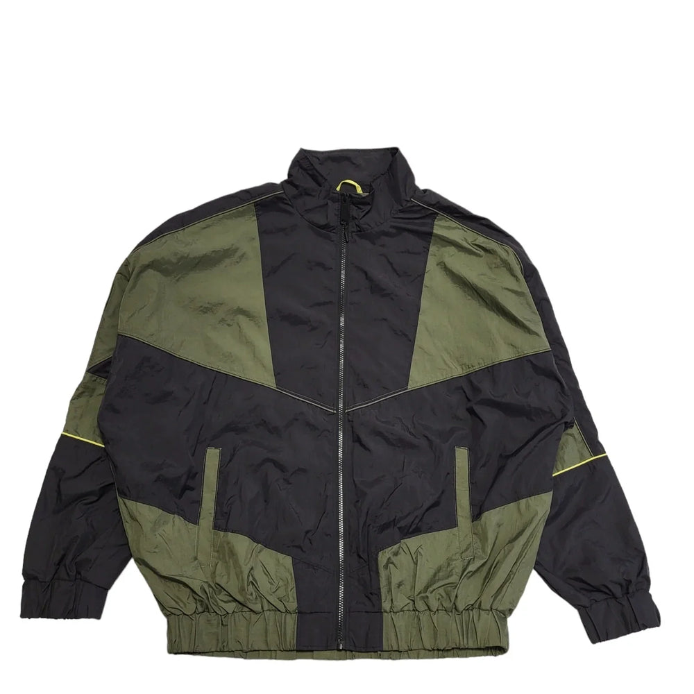 Superdry Green Black Zipped Jacket Uk Women's Size 12