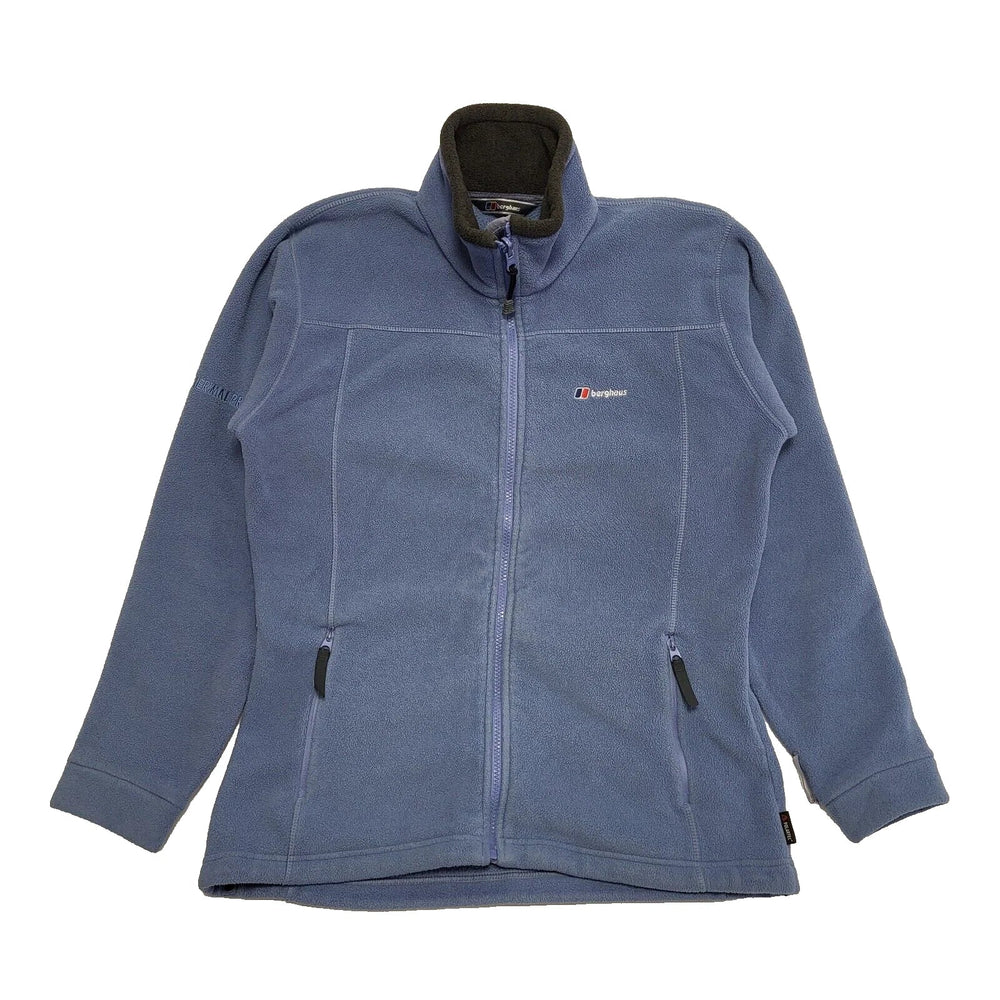 Berghaus Blue Zipped Fleece Base Layer UK Women's Size 12 K105