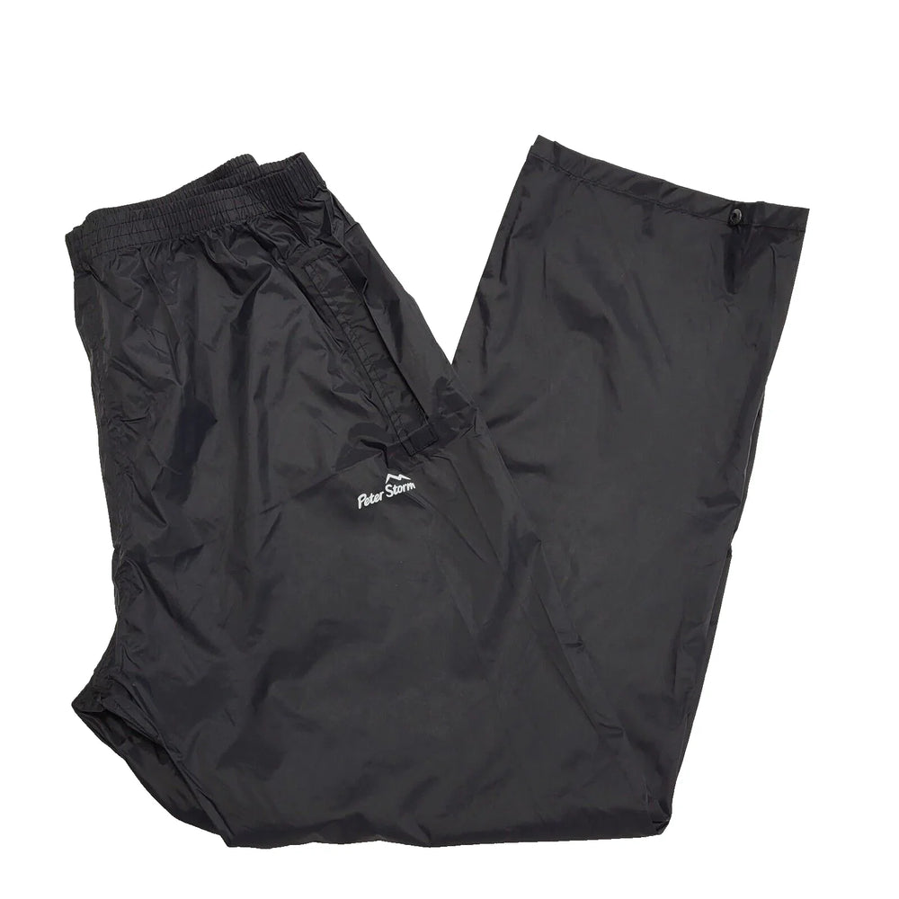 Peter Storm Black Straight Active Wear Trousers Uk Men's XL W36 L30 L476