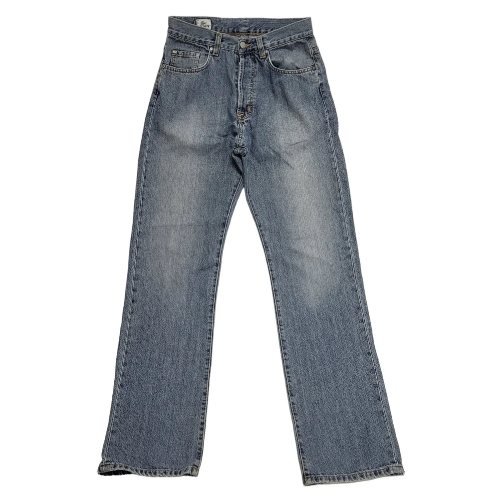 Lacoste 90s Light Blue Straight Leg Denim Jeans Mens W30 L34