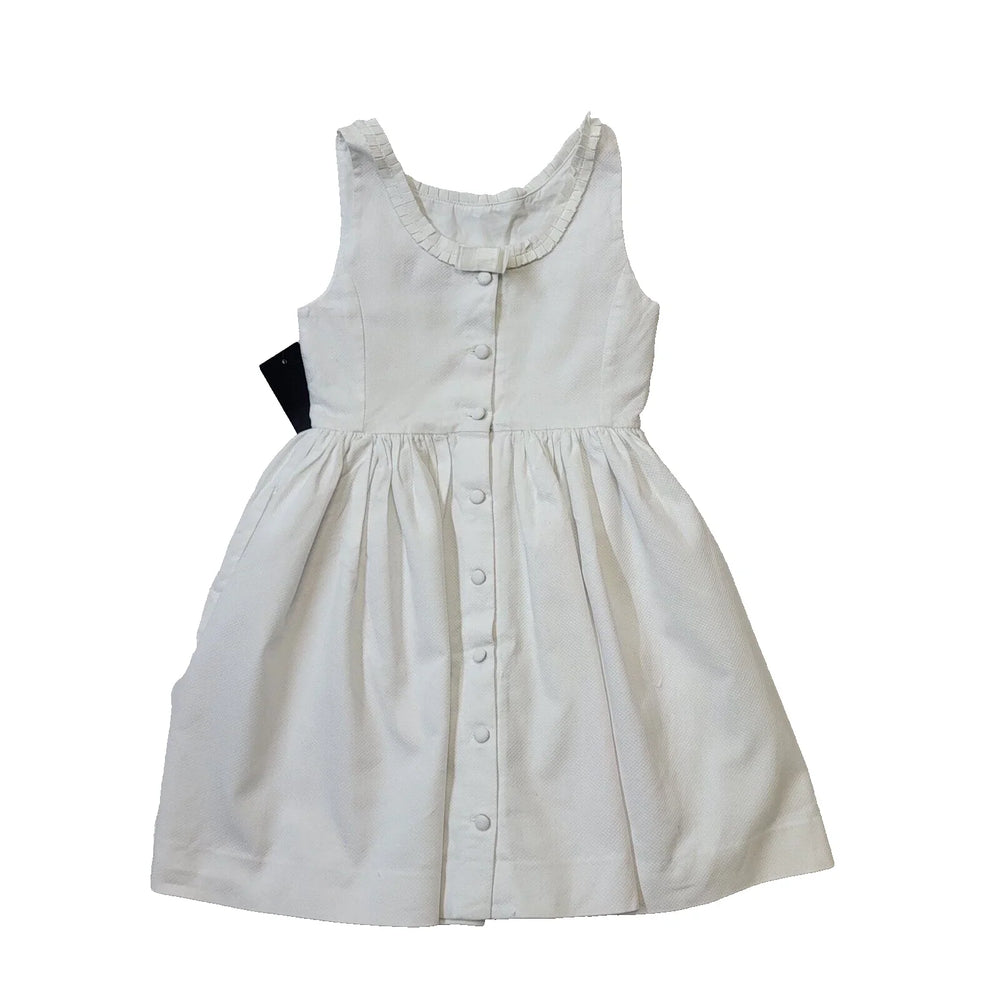 Polo Ralph Lauren White Button Fit & Flare Casual Dress Women's UK 6X BNWT H902