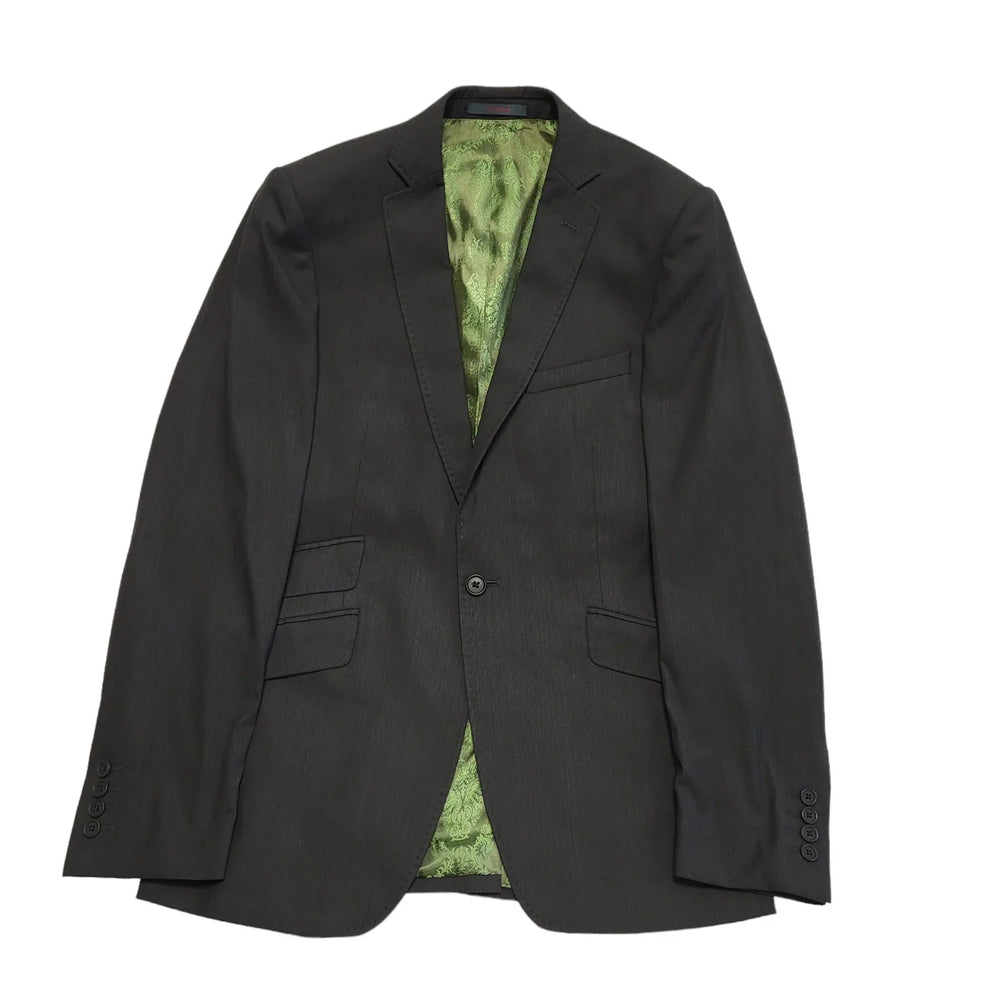 Ted Baker Black Suit Blazer Jacket Uk Men's Size Small 38" DD838
