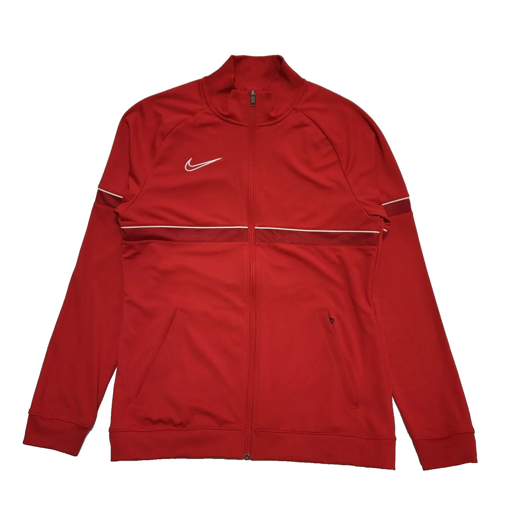 Nike Dri-Fit Red Sports Tracksuit Top UK Men's Size L K984