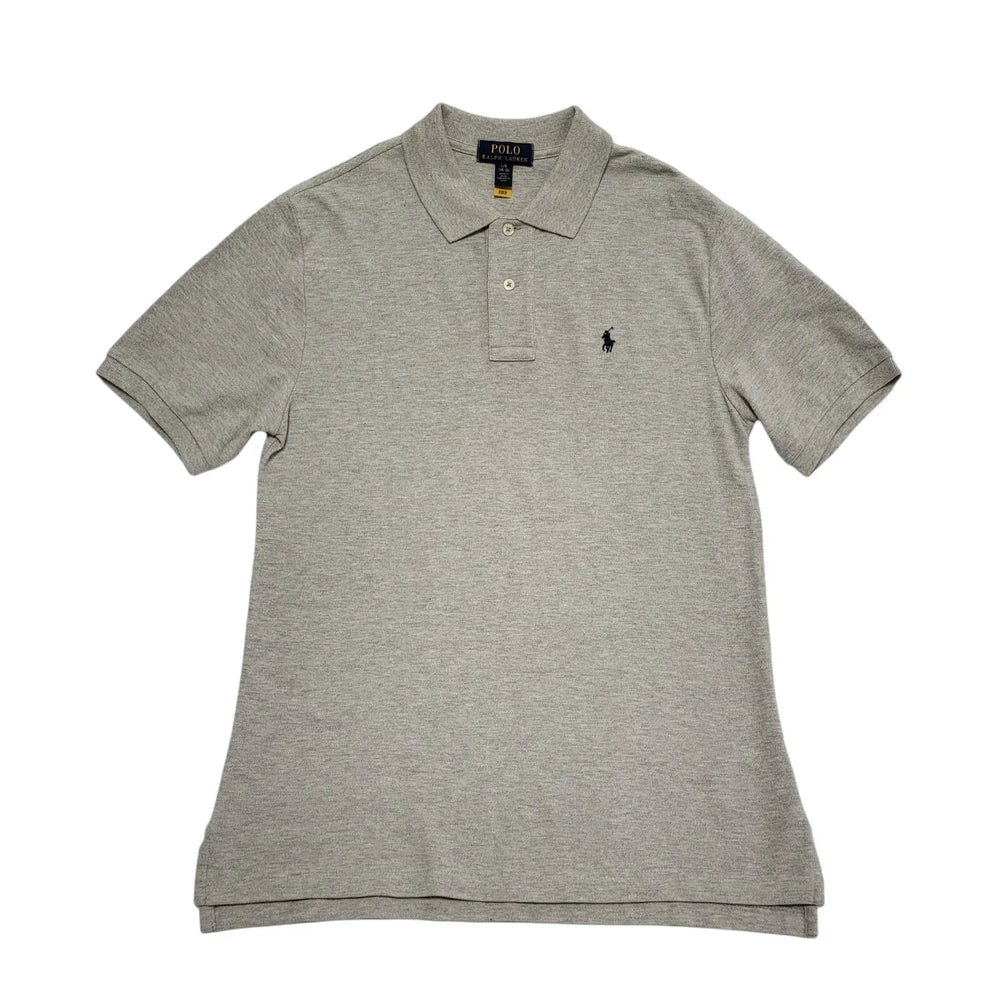 Polo Ralph Lauren Grey Short Sleeve Sport Polo Shirt Uk Boy's Size L DD374