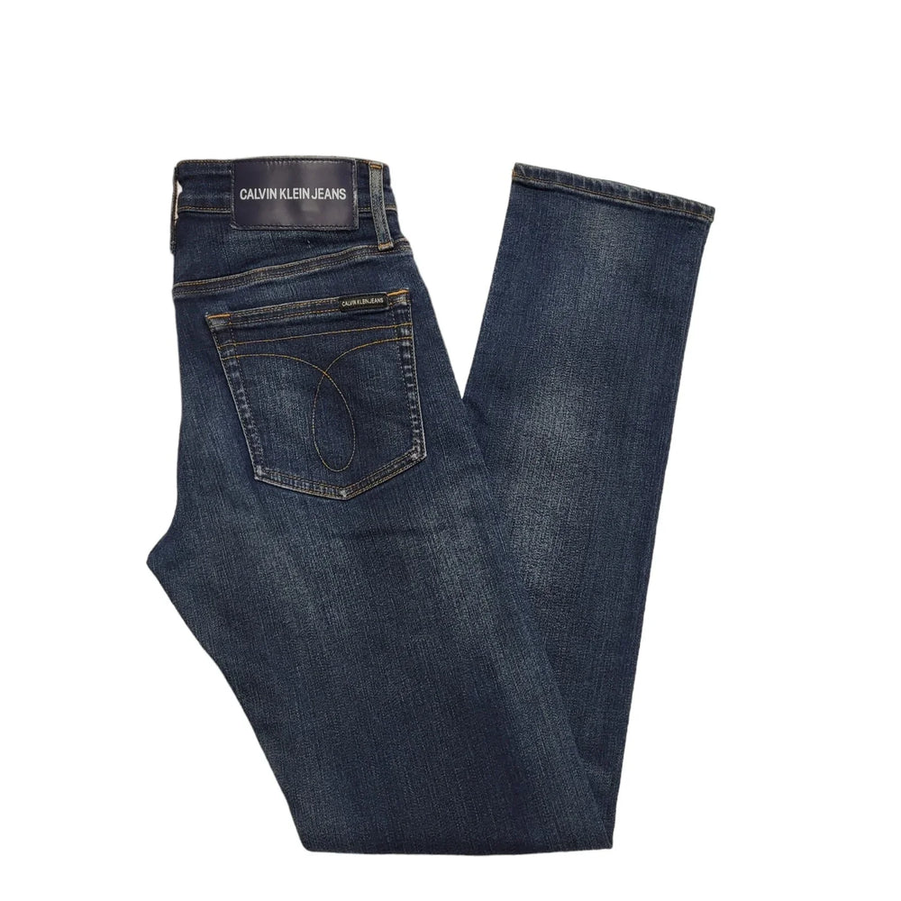 Calvin Klein Dark Blue Slim Straight Denim Jeans Women's Size 10 W28 L32 CC368
