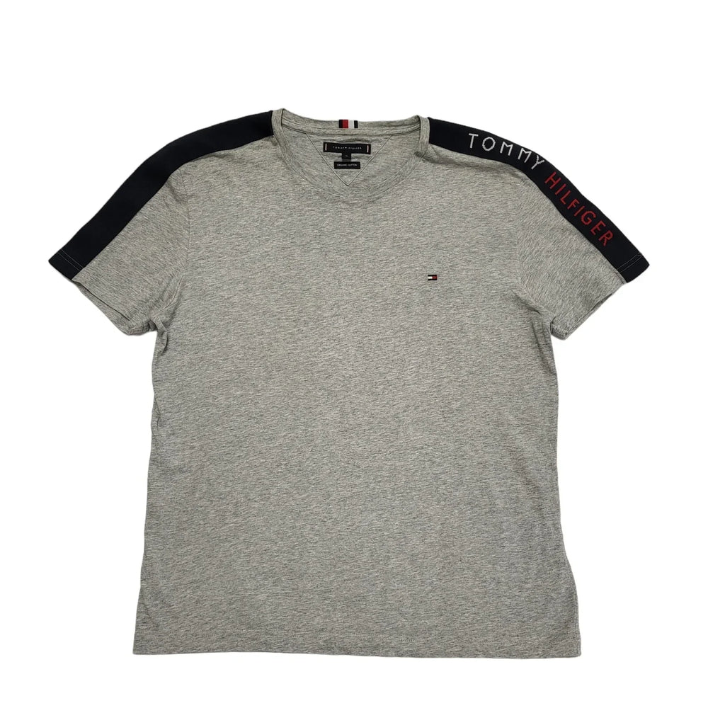 Tommy Hilfiger Grey Round Neck T-Shirt Mens UK Size XL DD144