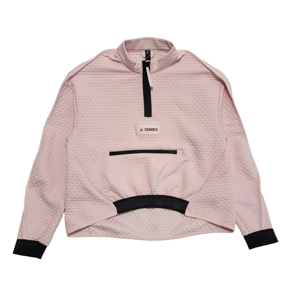 Adidas Terrex Pink Black Active Wear Sports Top Uk Women's Size M DD892