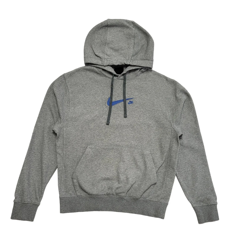Nike Grey Drawstring Sweatshirt Hoodie UK Men's Size S K498