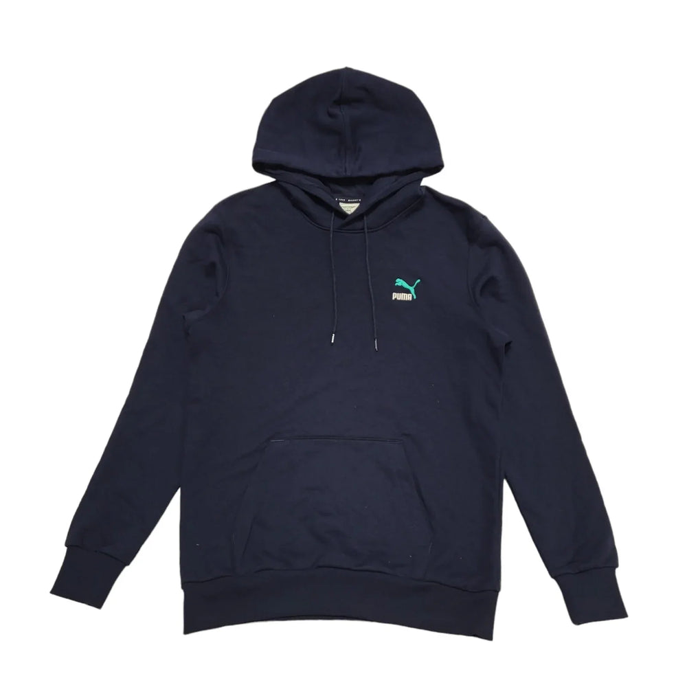 Puma Navy Blue Pullover Sweatshirt Hoodie Uk Men's Size Small Bnwt CC218