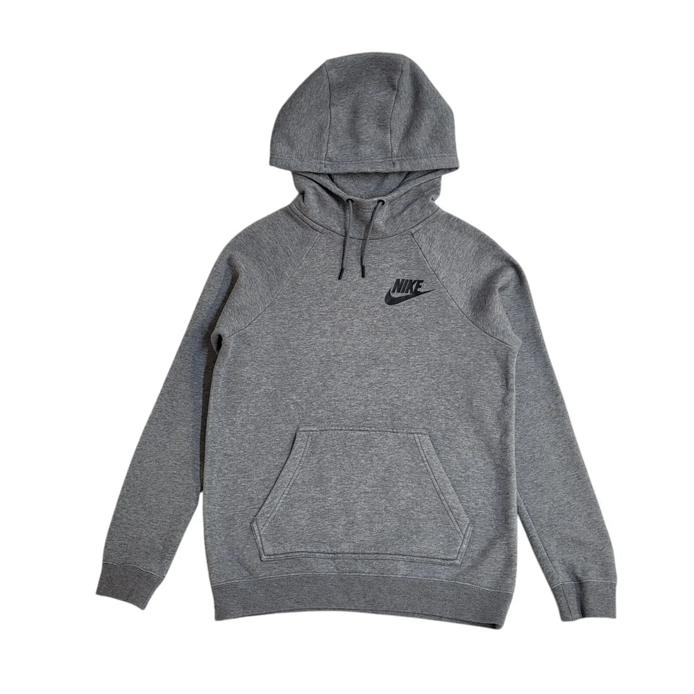 Nike Sports Hoodie Drawstring Grey Women's UK Size XS EE754