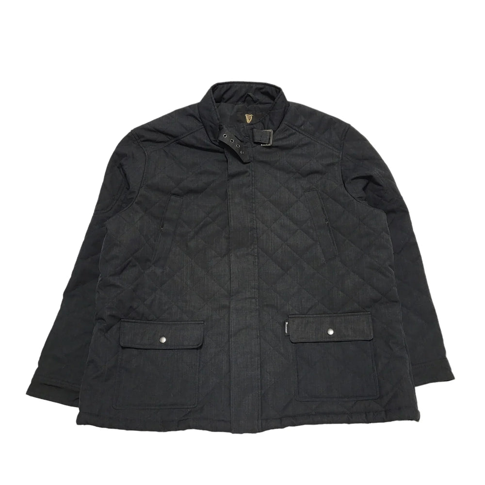 Massimo Dutti Black Button Lightweight Jacket Uk Men's XL BB298