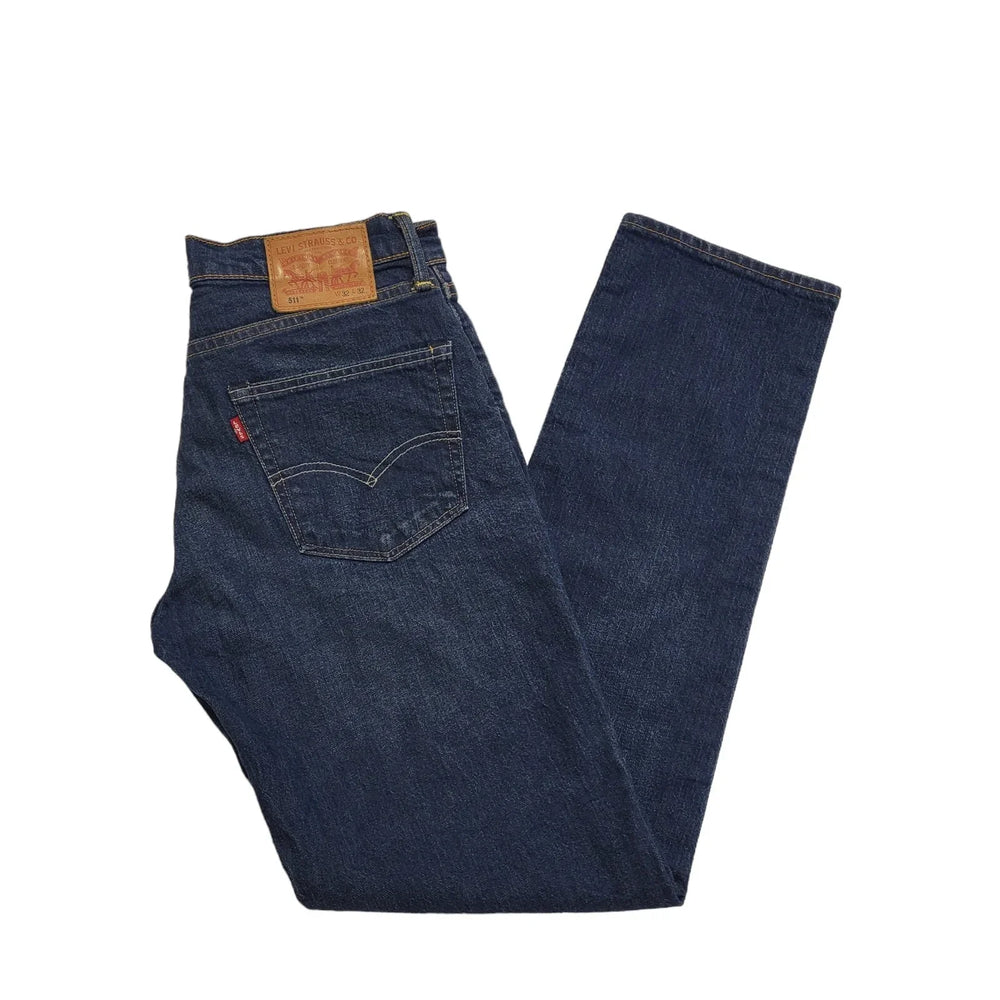 Levi's 511 Straight Leg Blue Denim Jeans UK Men's M W32 L32 CC856