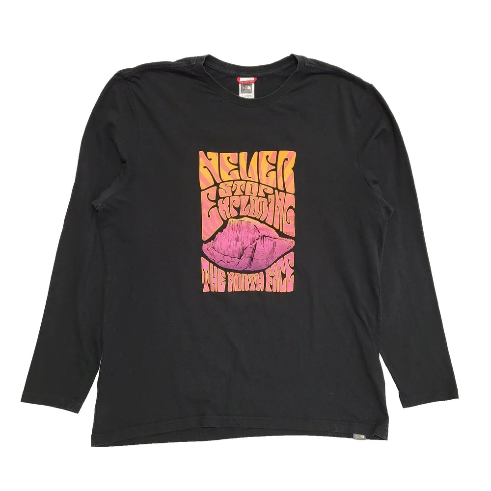 The North Face Black Crew Neck Jumper UK Men's Size XL L515