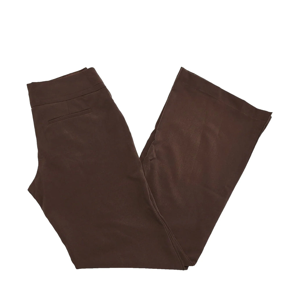 Guess Jeans Brown Bootcut Dress Trousers Women's L 12 W29 L33 BNWT K124
