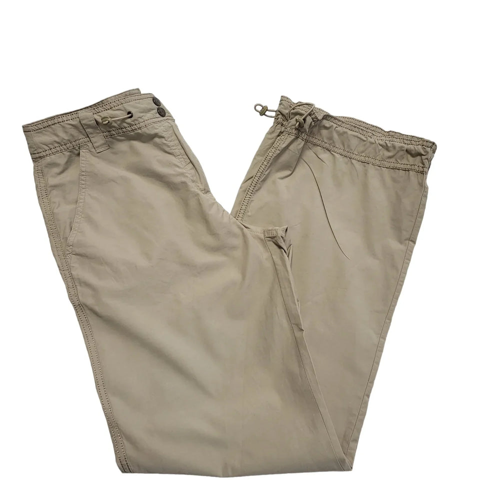 Next Vintage Y2K Beige Straight Leg Trousers Womens Size 12 Long W31 L33