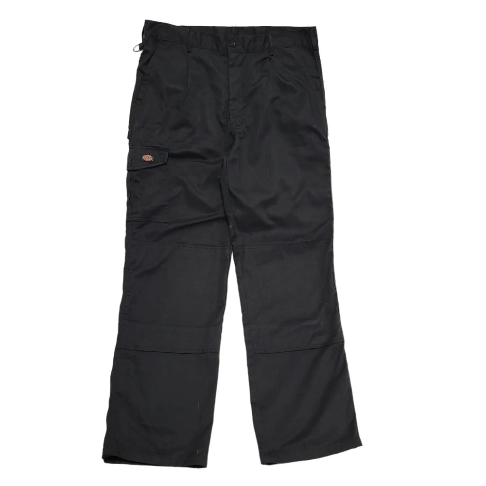 Dickies Black Straight Leg Workwear Trousers Men's Size XL W36 L32