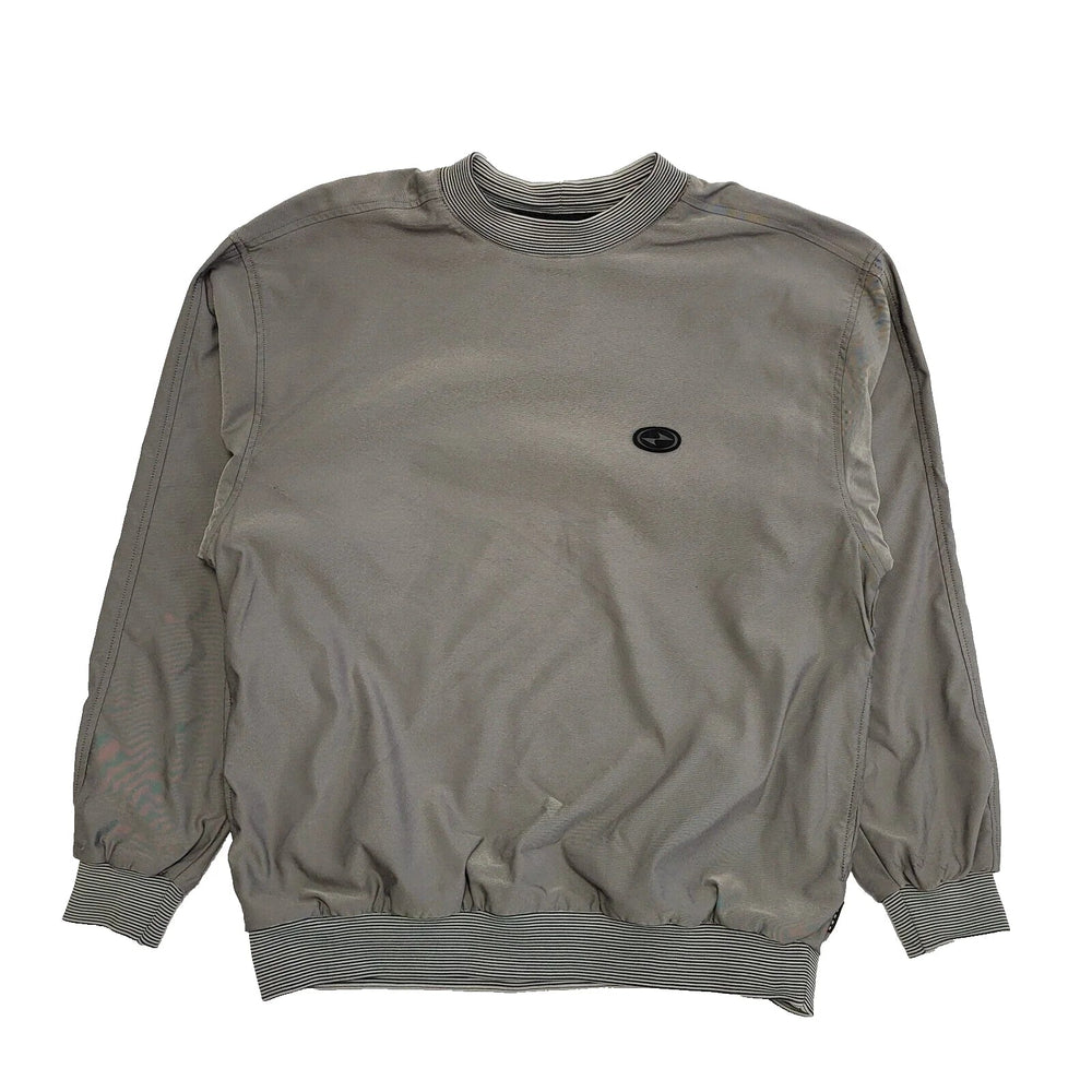 Nike Grey Vintage 90s Sweatshirt Uk Men's Size Large