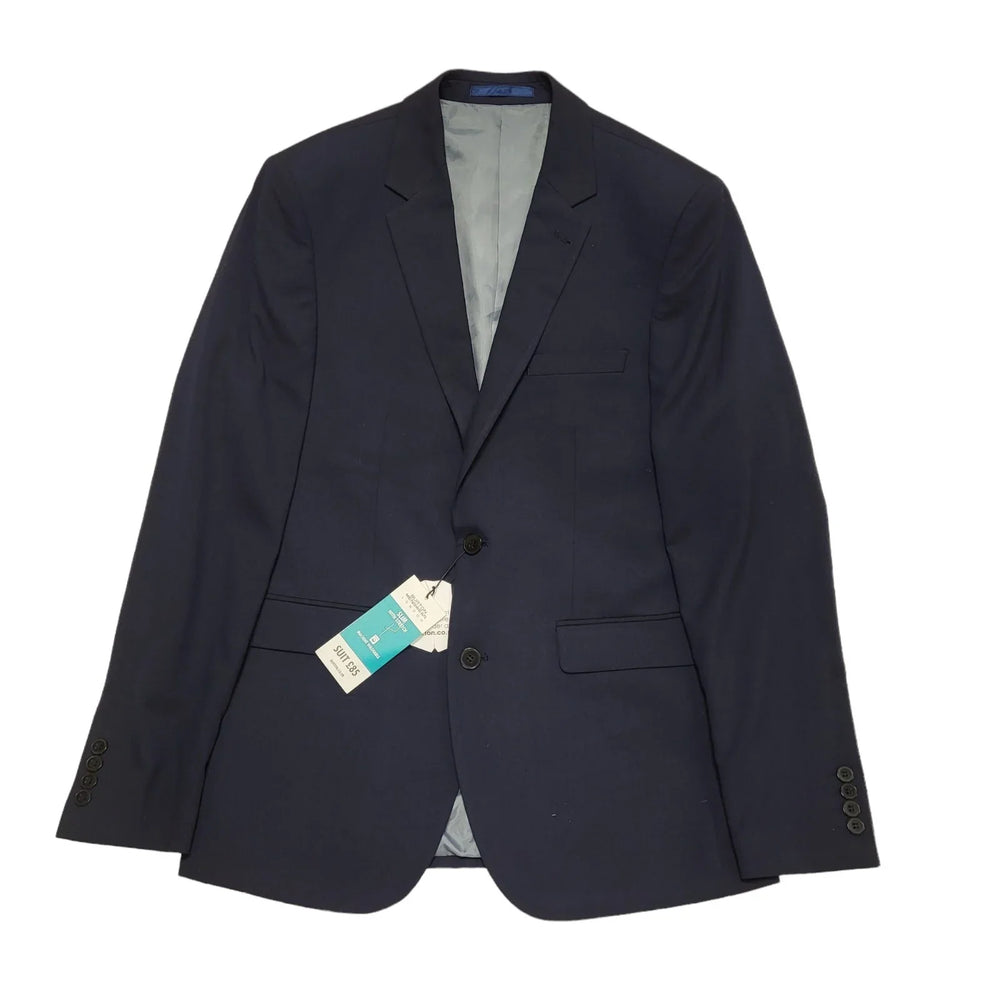 Burton Navy Blue Suit Blazer Jacket Men's Size M 40" Bnwt CC888