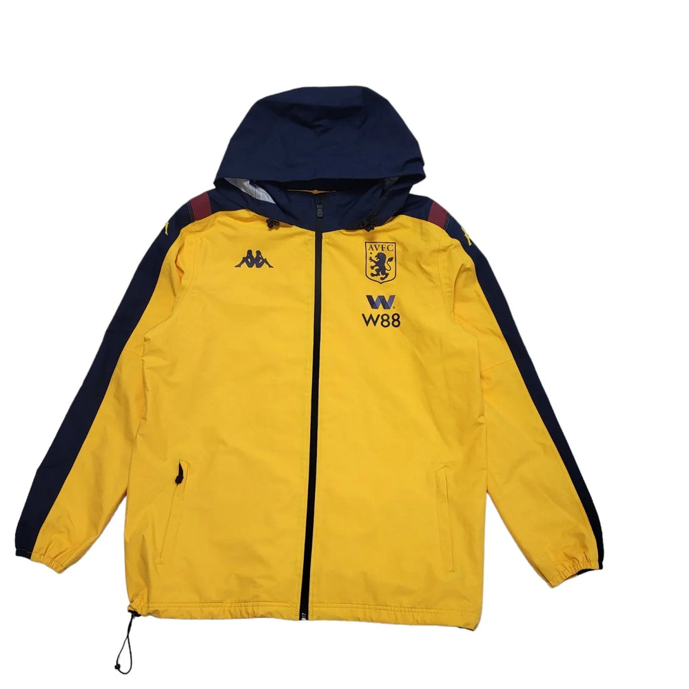 Kappa Yellow & Blue Hooded Zipped Jacket UK Men's Size XL DD248