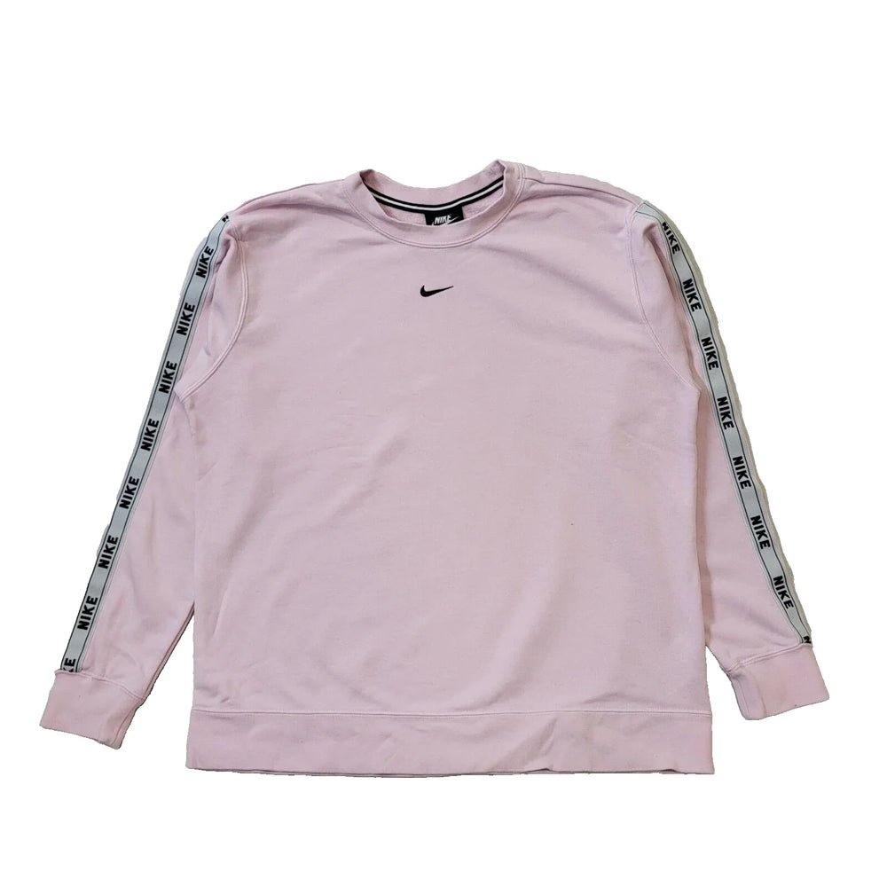Nike Pink Long Sleeve Casual Sports Sweatshirt Women's UK L 12 EU 40 H120