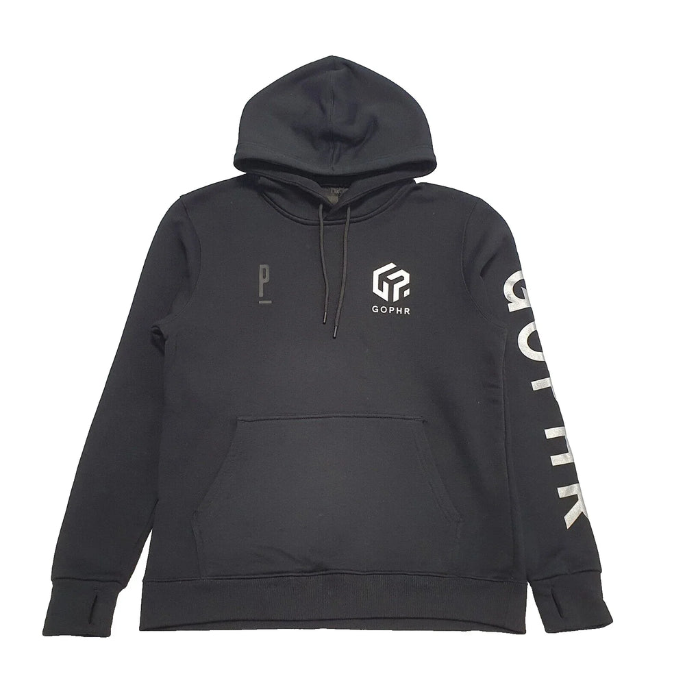 Paria Black Sports Pullover Sweatshirt Hoodie UK Men's Size S K839