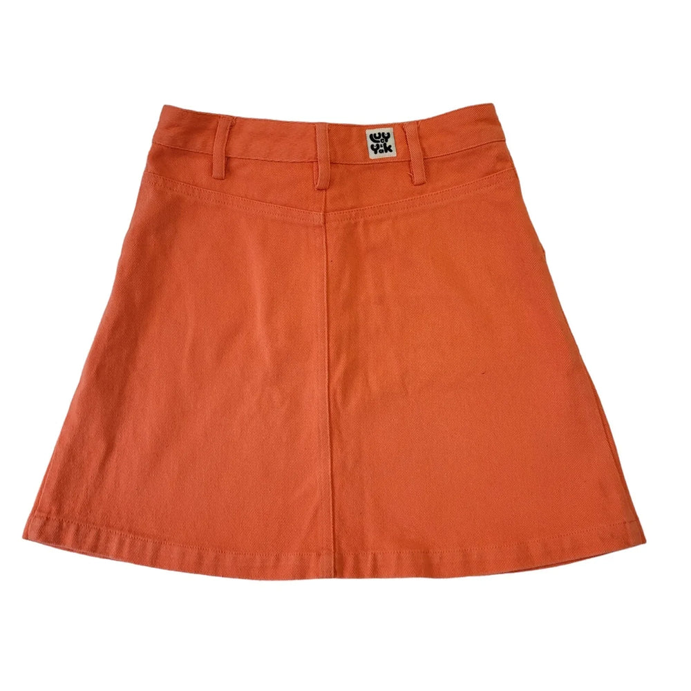 Lucy & Yak Y2K Vintage Pink Denim Skirt Women's Size 6 W24