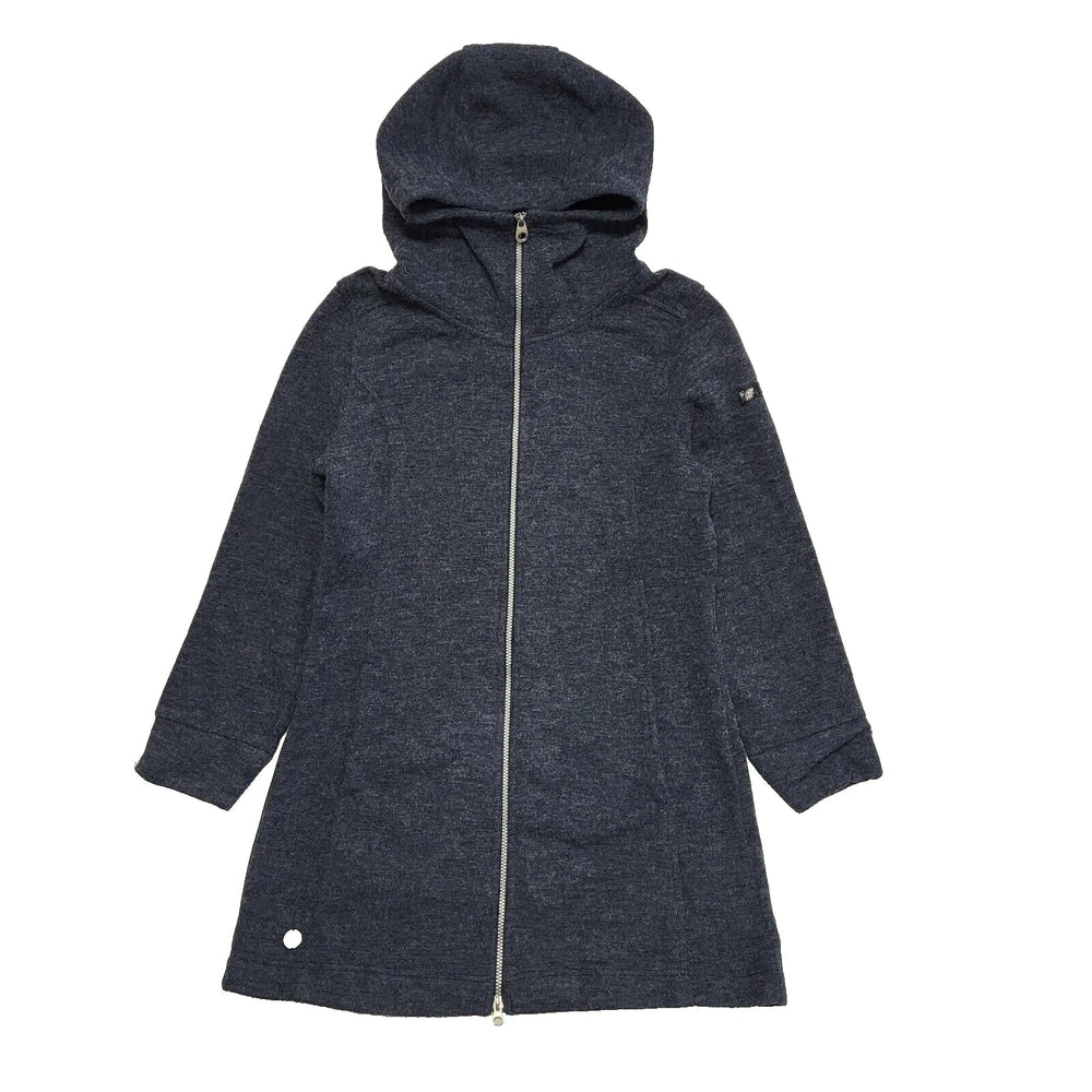 Regatta Blue Zipped Fleece Hooded Coat UK Women's Size 12 L617