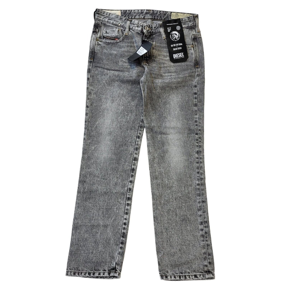 Diesel D-Rifty Grey Straight Denim Jeans UK Women's 8 W27 L32 Bnwt G428