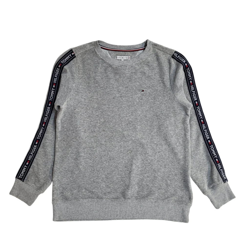 Tommy Hilfiger Grey Sports Sweatshirt Long Sleeve Womens Size XS EE339